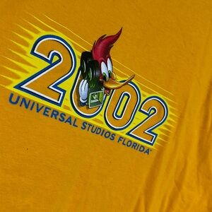 Vintage Universal studios Woody Woodpecker XL tshirt